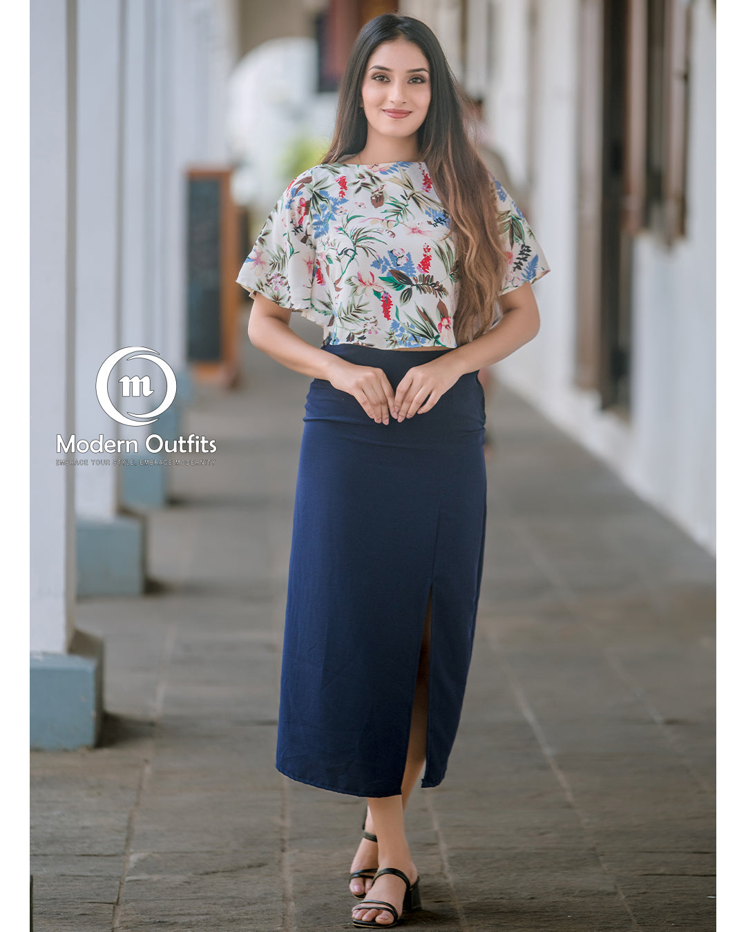 Nowa Kaftan Top & Tide Skirt