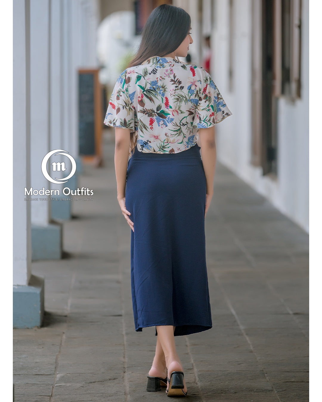 Nowa Kaftan Top & Tide Skirt