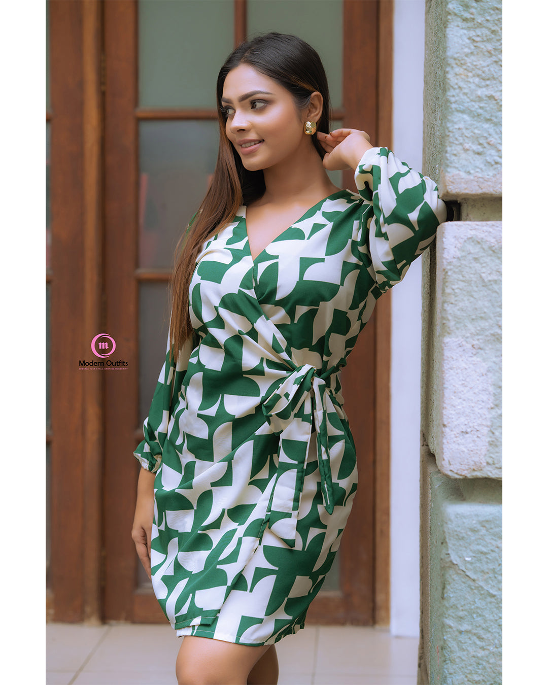 Valentina Cross Over Mini Dress