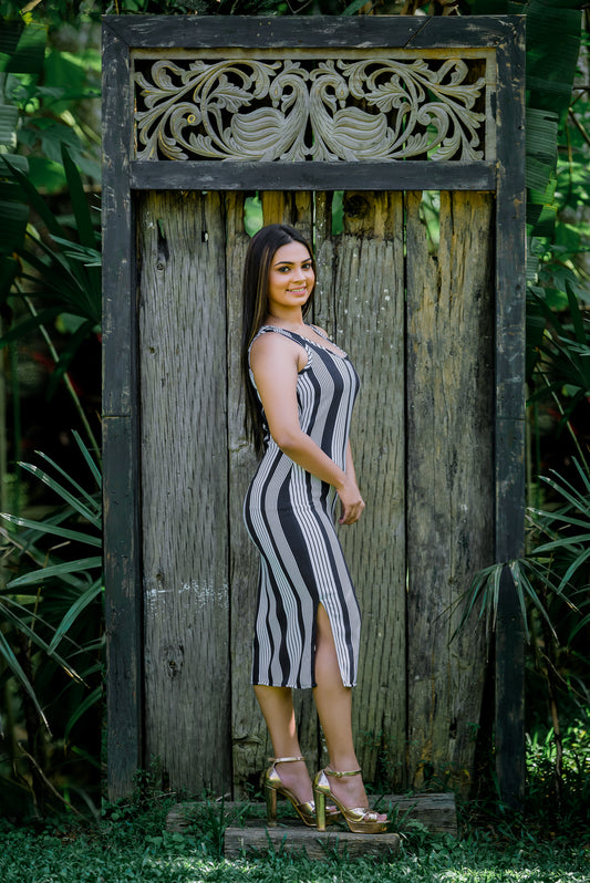 Sarah Body-Con Midi Dress