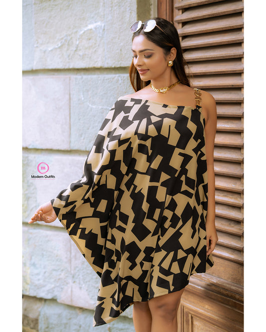 Sonia Drop Shoulder Kaftan Dress